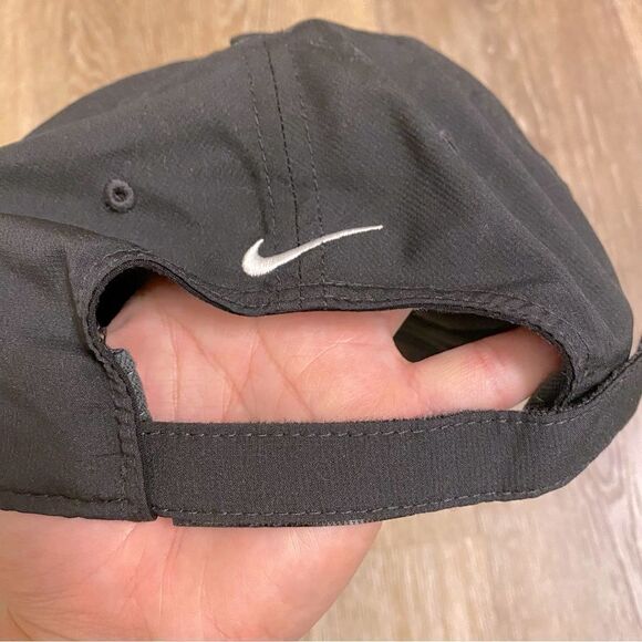 NIKE Adult Unisex Tech Golf Pro Tour Adjustable Hat/Cap Black 845064-010 - Picture 5 of 6